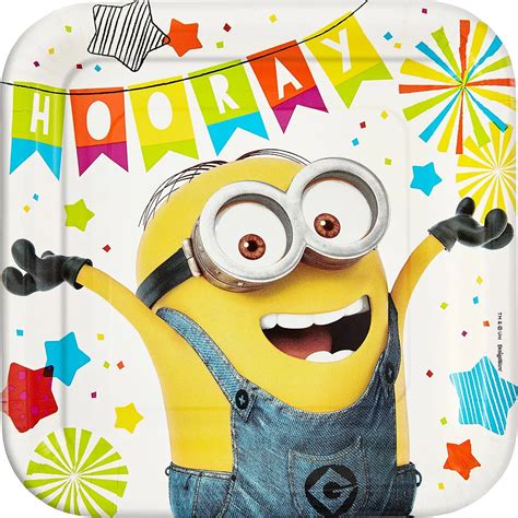 Minions Tableware Party Kit For 24 Guests Despicable Me Minions Party