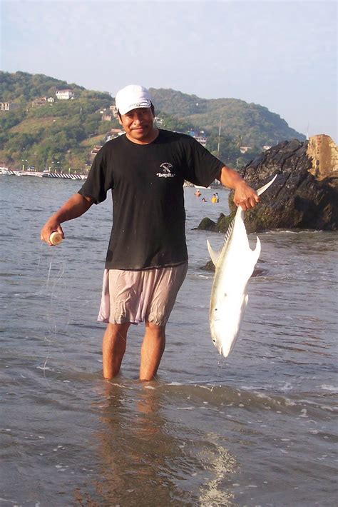 Zihuatanejo Bay Mexico Fly Fishing Now Thats A Big Fish