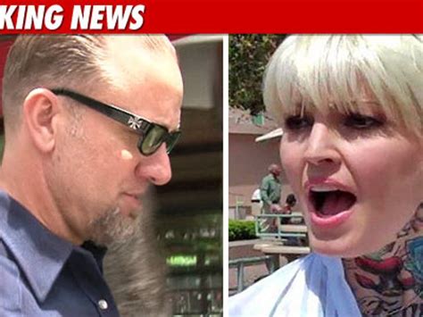 Jesse James Ex Janine Lindemulder Arrested For Harassment