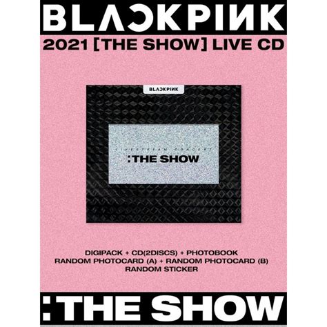 Blackpink 2021 The Show Live 2cd Kpop Music Album Store