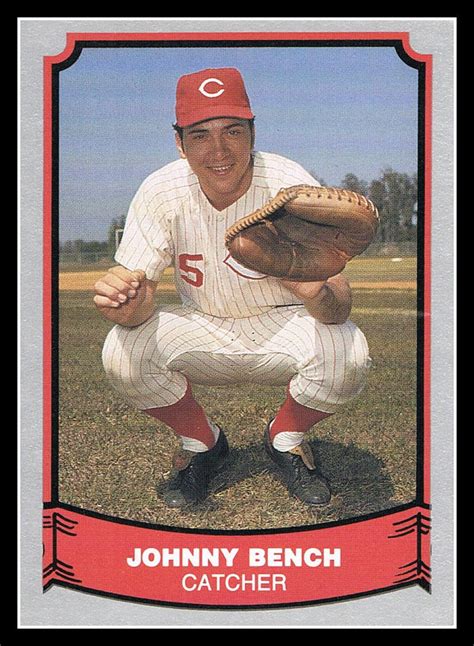 Find historical values for graded 1969 topps johnny bench #95 baseball cards by viewing prices sold on ebay and major auctions. 1988 Johnny Bench #110 Pacific Baseball Legends Trading Card