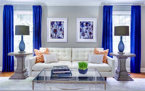 30 Blue Decorations For Living Room