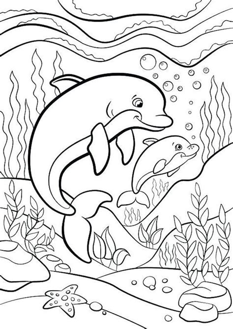 Free And Easy To Print Dolphin Coloring Pages Dolphin Coloring Pages