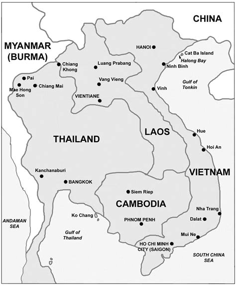 Bangkok proviences:> 76 official language: MAP- Thailand, Laos, Cambodia, Vietnam | Sudeste Asiático ...