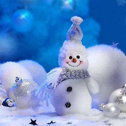Snowman Wallpapers Winter Christmas Ipad Pc 3d