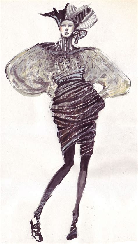 Fashion Sketches In Pencil On Behance