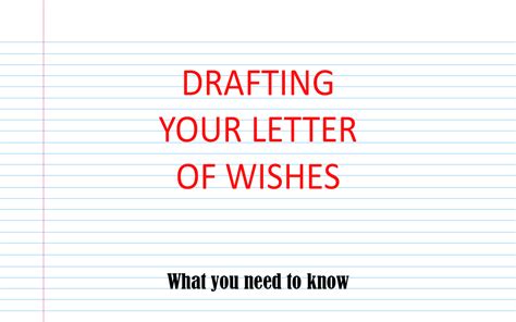 Free Letter Of Wishes Template Uk Printable Templates