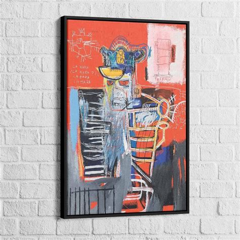 Tableau Jean Michel Basquiat La Hara Montableaudeco