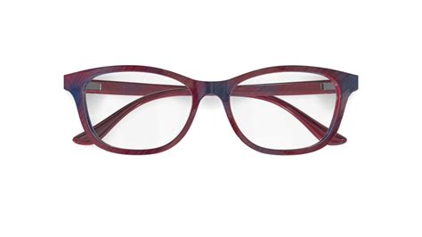 Specsavers Womens Glasses Ruby Purple Angular Plastic Cellulose