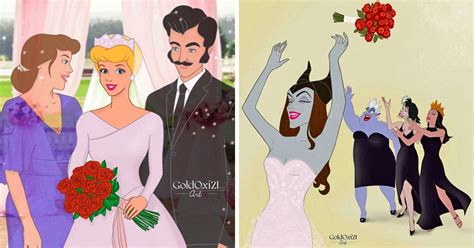 Artista Imagina Cómo Lucirían Las Princesas Y Villanas De Disney El Día