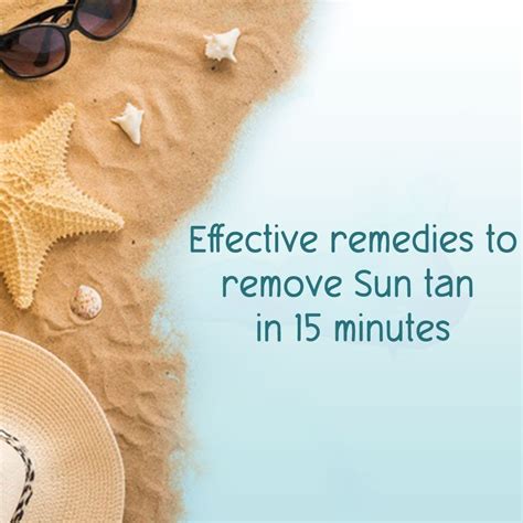Effective Remedies To Remove Sun Tan In 15 Mins
