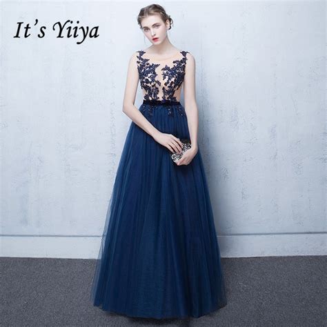 Buy Its Yiiya Sleeveness Fashion Designer Prom Gown