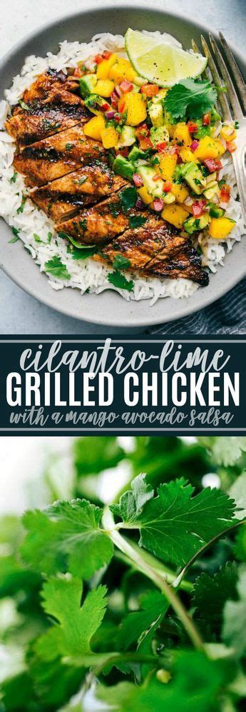Sprinkle the chicken with some salt and pepper. The ultimate BEST EVER cilantro lime chicken with an ...