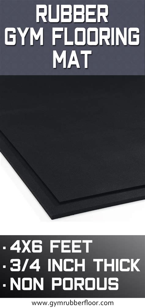 Keep the good looks in a home gym, plyroom, or office while adding 3/8ths of an inch of foam. 4x6 Ft x 3/4 Inch Gym Rubber Floor Mats Black | Gym ...