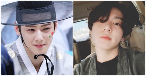 Btss Jungkook Congratulates Astros Cha Eunwoo On His New Drama With A