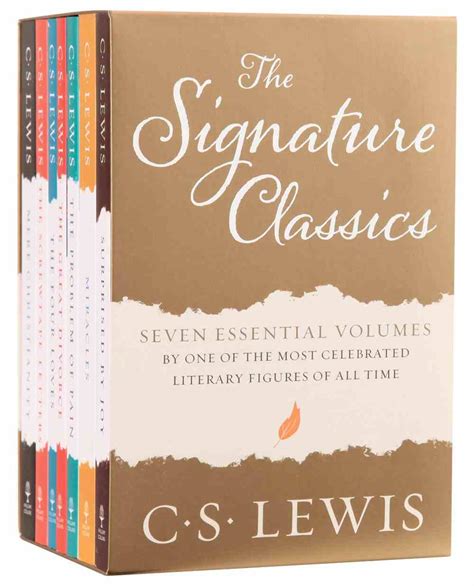 The Complete C S Lewis Signature Classics 7 Volume Set By C S Lewis