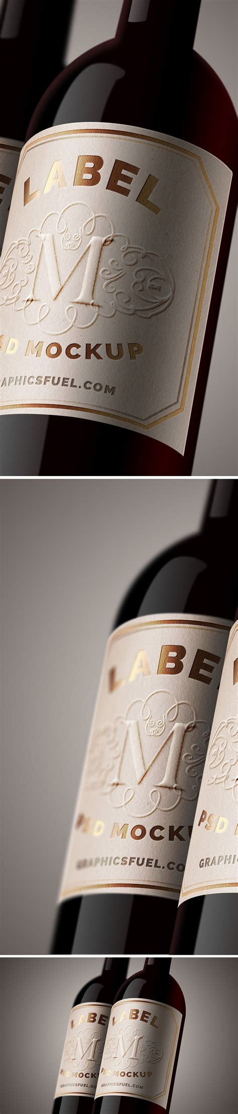 So, it's best to craft the labels of your wine products that will reflect the kind of wine you offer. Wine Bottle Label Mockup PSD - GraphicsFuel