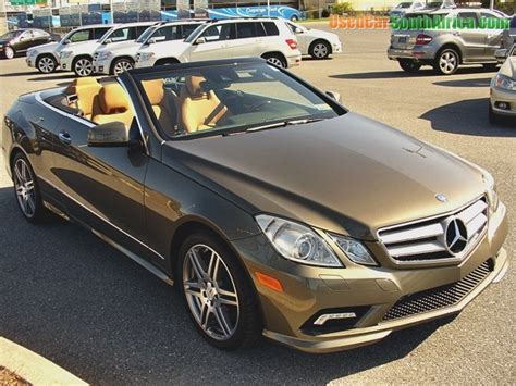 We buy cars cape town. 2011 Mercedes Benz E55 E550 2 Door Cabriolet used car for ...