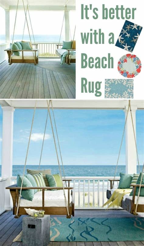 Discover the best beach rugs and beach themed area rugs for your beach home. It's Better with a Beach Rug | Outdoor Rugs | Beach Bliss ...