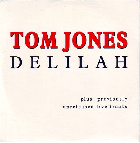Tom Jones Delilah 1991 Cd Discogs