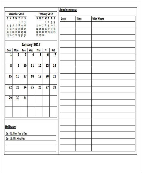 Free 38 Calendar Templates In Pdf Ms Word