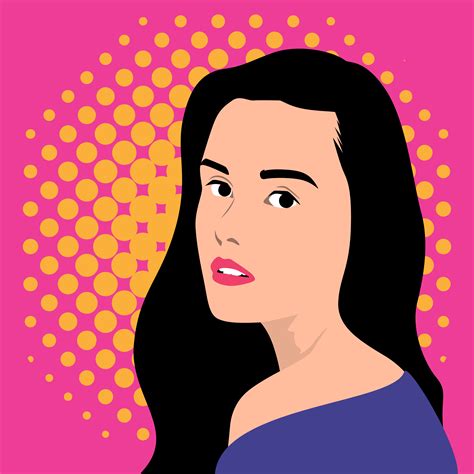 Pop Art Female Face In Retro Comic Background Illustration Download Free Vectors Clipart