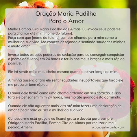 Oração A Maria Padilha Das Almas