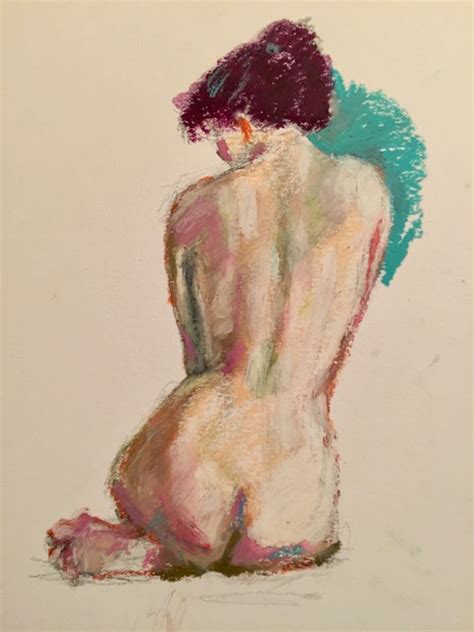 Connie Chadwell S Hackberry Street Studio Seated Back Pose Original