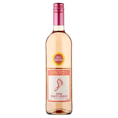 Barefoot Pink Pinot Grigio Rosé Wine 750ml Best One