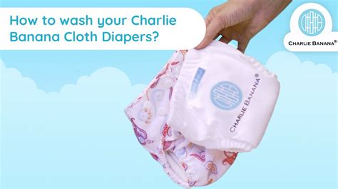how to wash charlie banana cloth diapers youtube