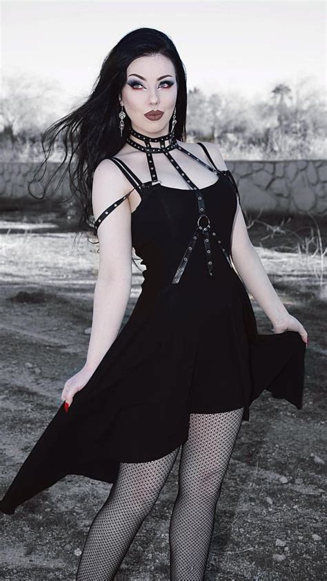 Cute Dress Rockabilly Gothic Girls Goth Beauty Dark Beauty