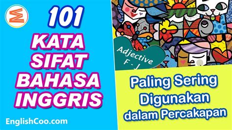 Kata Sifat Bahasa Inggris Yang Paling Sering Digunakan Sehari Hari