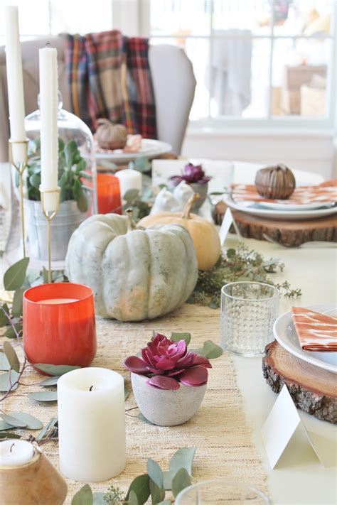 Rustic Chic Thanksgiving Tablescape Hop City Farmhouse