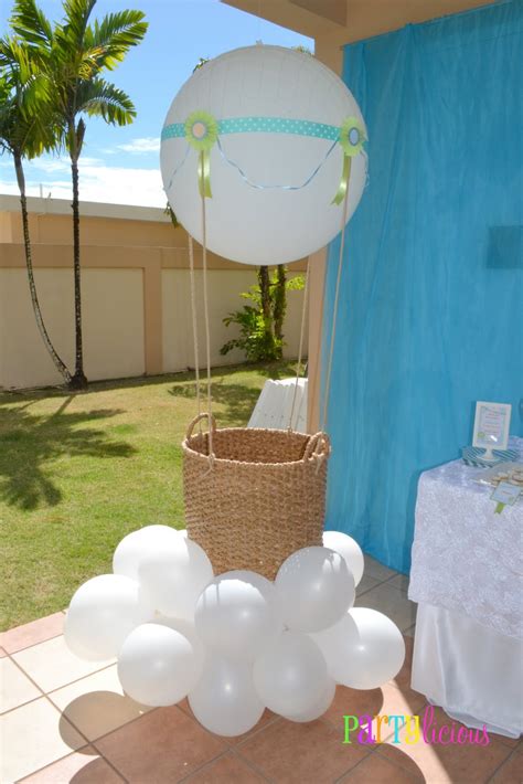Partylicious Events Pr Up Up And Away Baby Shower