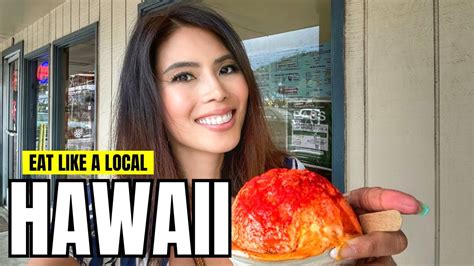Eat Like A Local 🍧 Oahu Hawaii Youtube