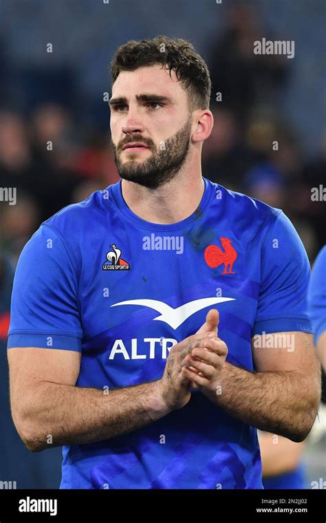 The Player Of France Charles Ollivon During The Match Italy France At