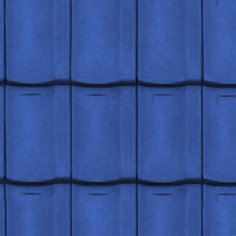 Blue Clay Roofing Santenay Texture Seamless 03441