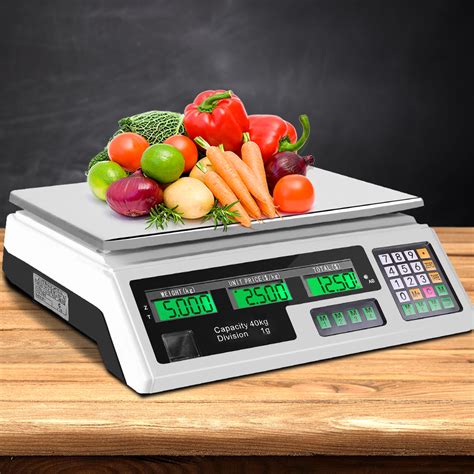 40kg Digital Kitchen Scale Electronic Scales Shop Market Commercial