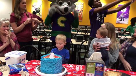 Daxtons 3rd Birthday Party Chuck E Cheese Rockwall Tx Youtube
