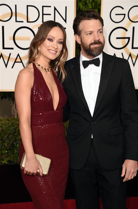 Olivia Wilde And Jason Sudeikis At Annual Golden Globe Awards Celeb Donut