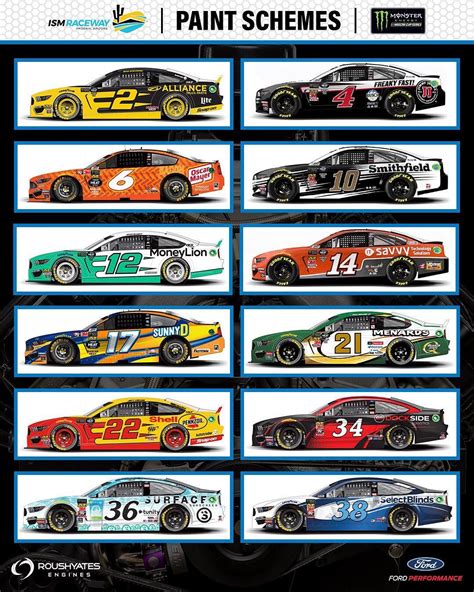 Roush Yates Engines On Instagram Your Spotter Guide For Todays Race