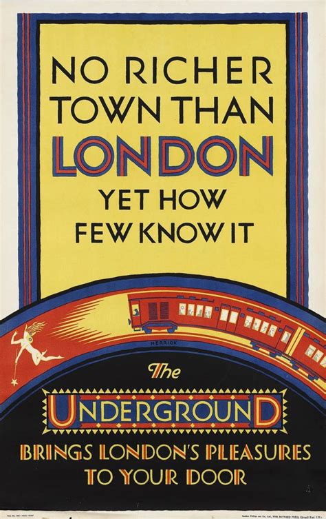 1920s London Underground Posters Remind Us That Trains Are Wonderful