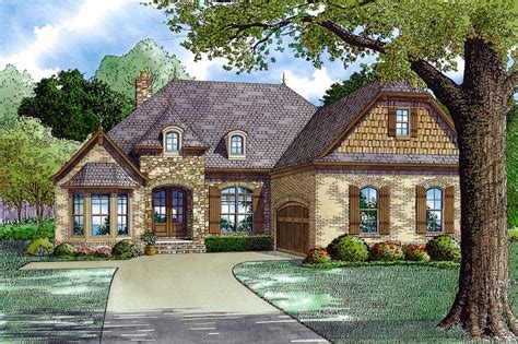 Handsome European Home Plan 60594nd Architectural Designs House Plans