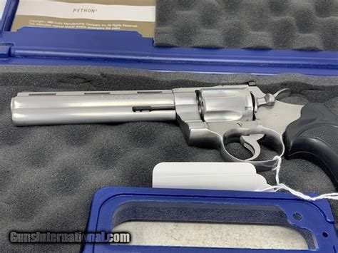 Colt Python 357 Magnum Stainless 6 1983