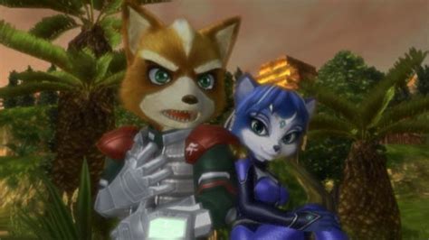 Tricky Asking Fox About His Honeymoon With Krystal His Face Star Fox Fox Mccloud