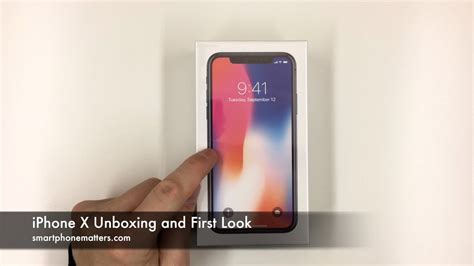 Iphone X Unboxing And First Look Youtube