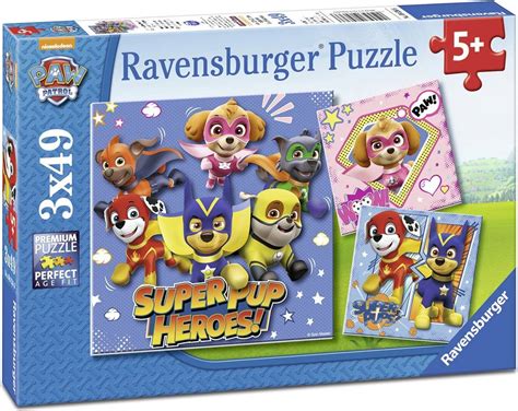 Ravensburger Paw Patrol Puzzle 3x49 Pieces • Pris