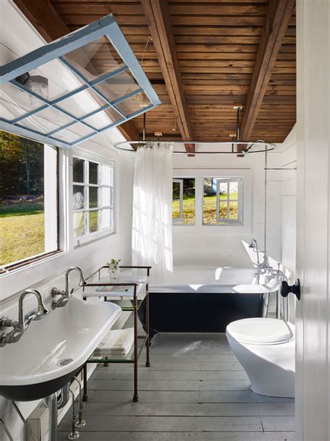 Wurtsboro House Farmhouse Bathroom New York By Material Design