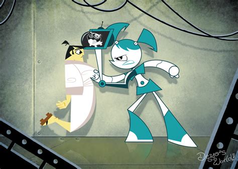 the tale of xj 9 my life as a teenage robot know your meme robot images teenage robot best