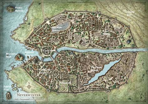 My Realms Starter Set Sandbox 19 The City Of Neverwinter